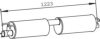 FORD 4167441 Middle Silencer